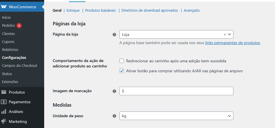 criação de lojas com woocommerce e wordpress